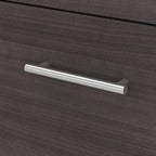 Bureau d'angle avec rangements, 72" de large, tiroir clavier coulissant, tiroir classeur, 1 place, 10 coloris