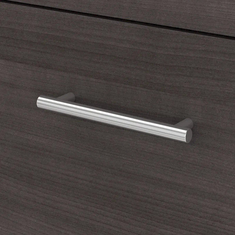 Bureau d'angle avec rangements, 72" de large, tiroir clavier coulissant, tiroir classeur, 1 place, 10 coloris