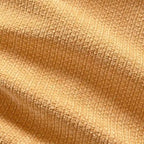 Canapé-méridienne surdimensionné, tissu et pieds en bois massif, 136 cm L x 180 cm P, 250 kg, jaune/gris/beige