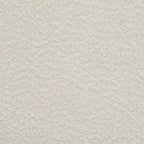 Cadre de lit plateforme rembourré, Blanc, Tête de lit large, Tissu bouclé, Grand lit (Queen), 2 places
