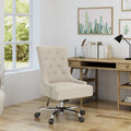 Chaise de bureau capitonnée contemporaine Americo