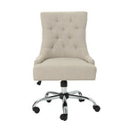 Chaise de bureau capitonnée contemporaine Americo