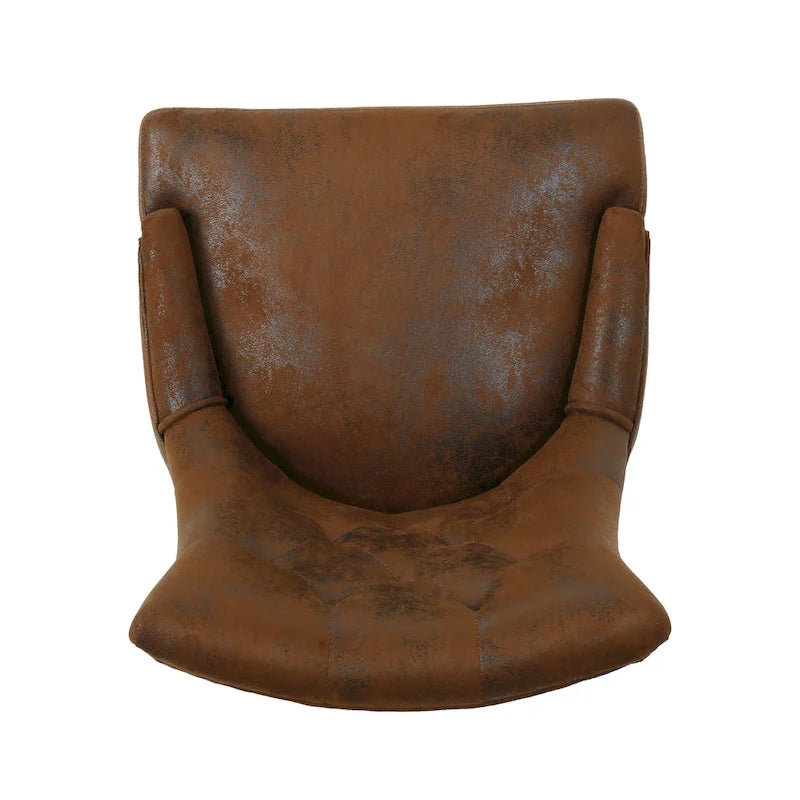 Chaise de bureau capitonnée contemporaine Americo