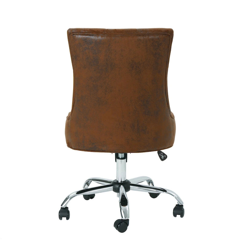 Chaise de bureau capitonnée contemporaine Americo
