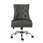 Chaise de bureau capitonnée contemporaine Americo