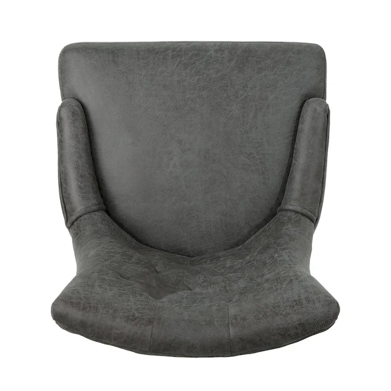 Chaise de bureau capitonnée contemporaine Americo