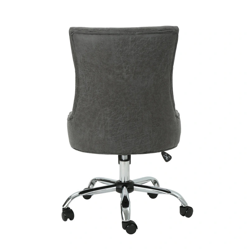 Chaise de bureau capitonnée contemporaine Americo