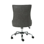 Chaise de bureau capitonnée contemporaine Americo