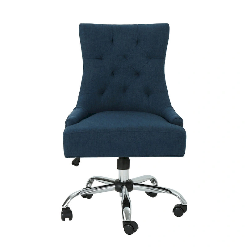 Chaise de bureau capitonnée contemporaine Americo