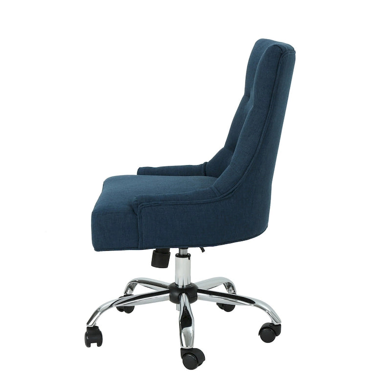 Chaise de bureau capitonnée contemporaine Americo
