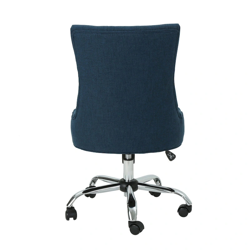 Chaise de bureau capitonnée contemporaine Americo
