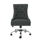 Chaise de bureau capitonnée contemporaine Americo