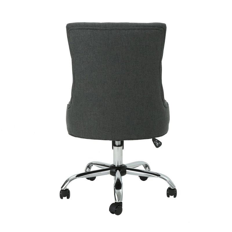 Chaise de bureau capitonnée contemporaine Americo
