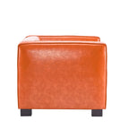 Fauteuil Club en Similicuir Goyette