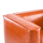 Fauteuil Club en Similicuir Goyette