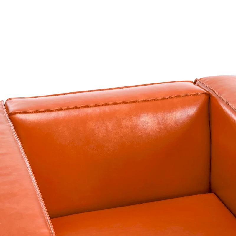 Fauteuil Club en Similicuir Goyette