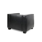 Fauteuil Club en Similicuir Goyette