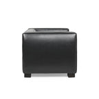 Fauteuil Club en Similicuir Goyette