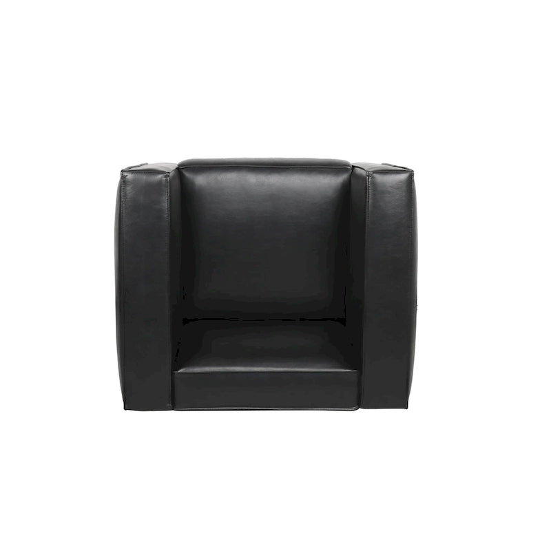 Fauteuil Club en Similicuir Goyette