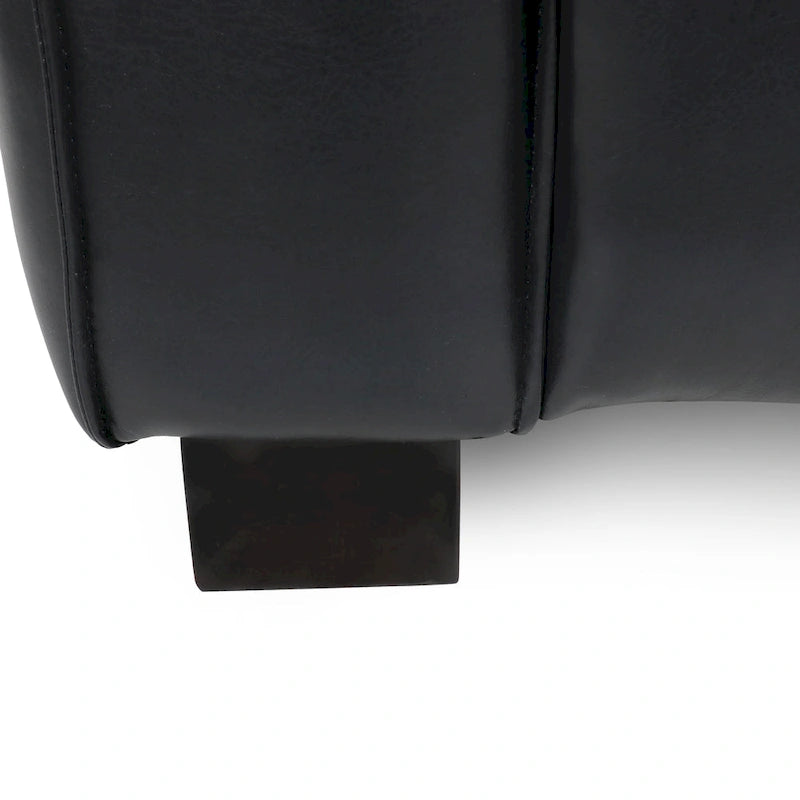 Fauteuil Club en Similicuir Goyette