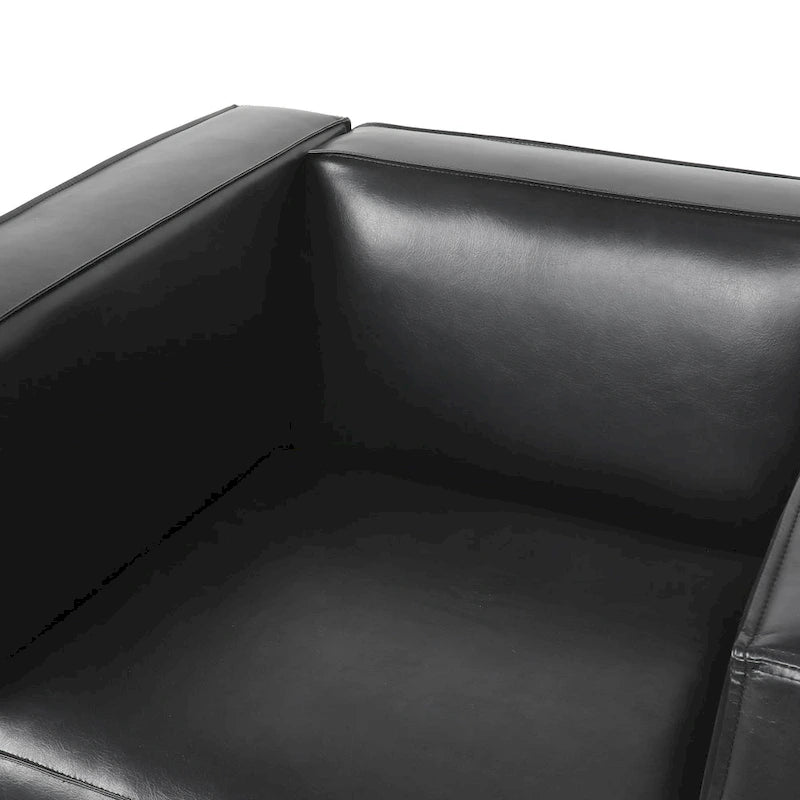 Fauteuil Club en Similicuir Goyette
