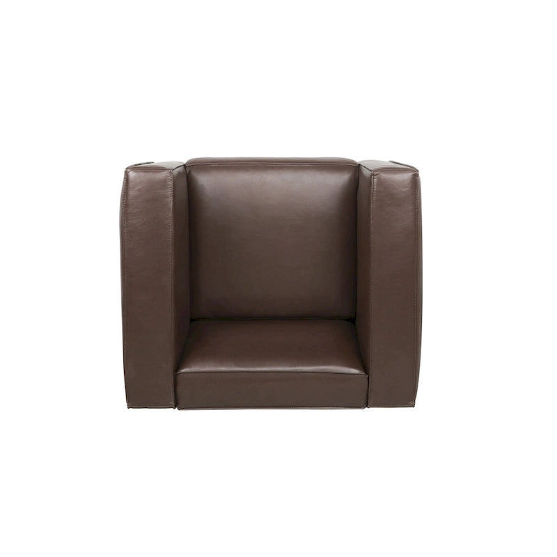 Fauteuil Club en Similicuir Goyette