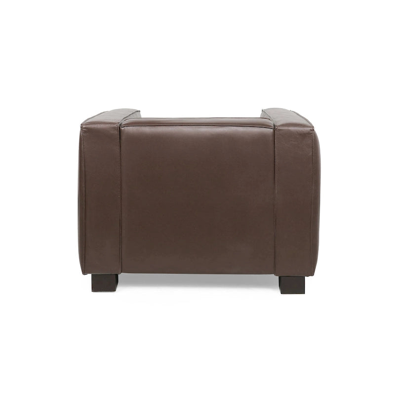 Fauteuil Club en Similicuir Goyette