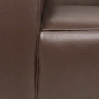 Fauteuil Club en Similicuir Goyette