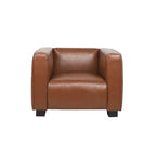 Fauteuil Club en Similicuir Goyette