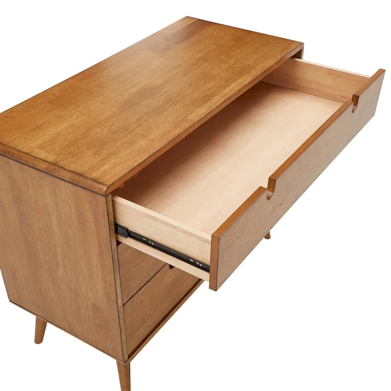 Commode 3 tiroirs finition chêne Clark
