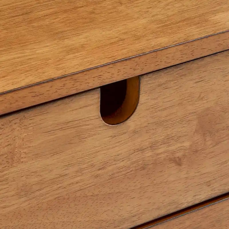 Commode 3 tiroirs finition chêne Clark