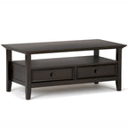 Console 3 tiroirs et 2 étagères, marron/beige délavé, vintage, MDF, 119 cm