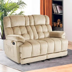 Causeuse inclinable électrique, rouge/gris/beige/bleu/marron, chauffante et massante, 2 places