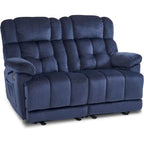 Causeuse inclinable électrique, rouge/gris/beige/bleu/marron, chauffante et massante, 2 places