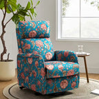 Fauteuil inclinable motorisé, Polyester touffeté, Structure en bois et métal, 3 positions, 113 kg, 1 place, Gris/Ivoire/Marine/Anthracite/Blanc/Bleu