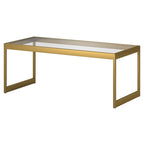 Table basse rectangulaire large Ezra 45