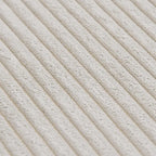 Canapé modulaire en velours côtelé en forme de U de 359,99 cm, grand canapé confortable