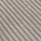 Canapé modulaire en velours côtelé en forme de U de 359,99 cm, grand canapé confortable