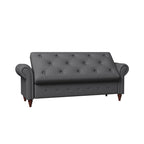 Banc de lit en tissu avec rangement 63