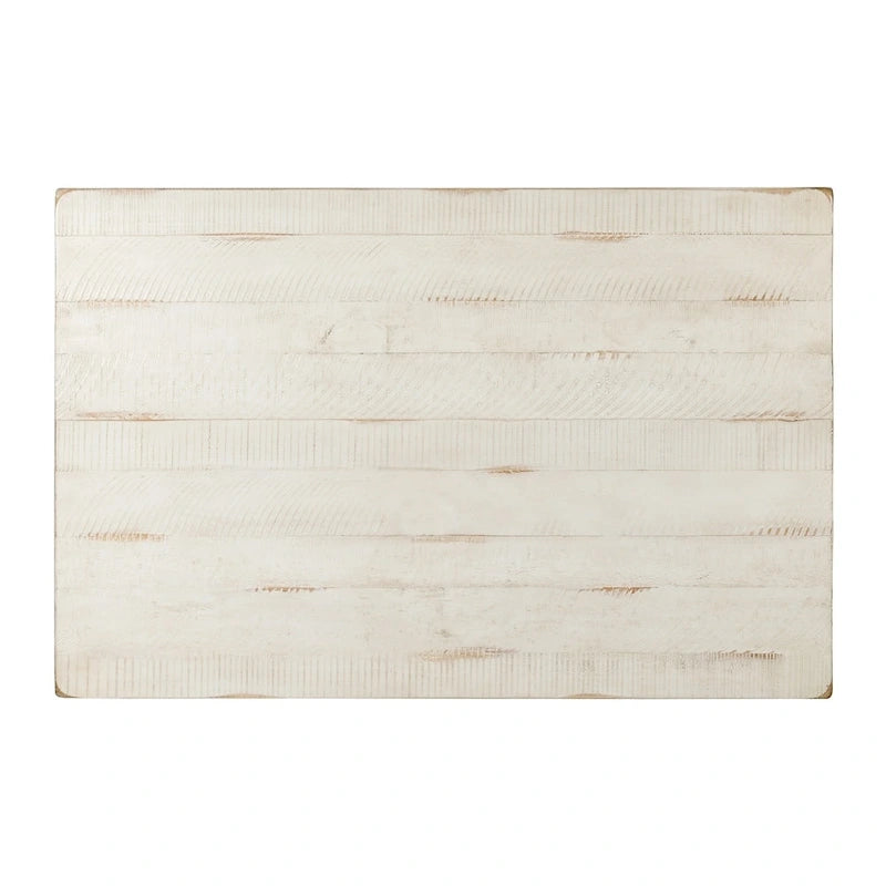 Table basse de ferme avec étagère inférieure, gris/expresso/blanc/noir/miel, bois de pin