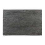 Table basse de ferme avec étagère inférieure, gris/expresso/blanc/noir/miel, bois de pin