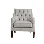 Fauteuil d'appoint capitonné, Transitionnel, Coussin amovible, Pieds en bois, 74,3 cm L, 136 kg, 6 couleurs