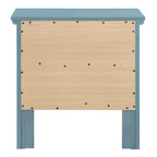 Table de chevet 2 tiroirs, Bois massif et placage, Poignées nickel satiné, 61 cm (H) x 61 cm (L) x 41 cm (P), 9 coloris