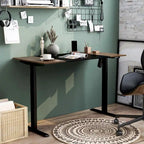 Bureau debout réglable en acier Getty Modern de 47 pouces