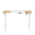 Bureau debout réglable en acier Getty Modern de 47 pouces