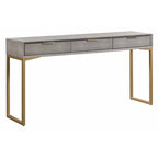 Console en galuchat