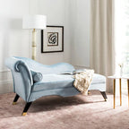 Chaise longue moderne du milieu du siècle avec coussin – 63 larg. x 28 prof. x 30 haut.