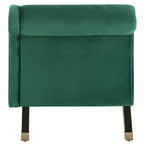 Chaise longue moderne du milieu du siècle avec coussin – 63 larg. x 28 prof. x 30 haut.