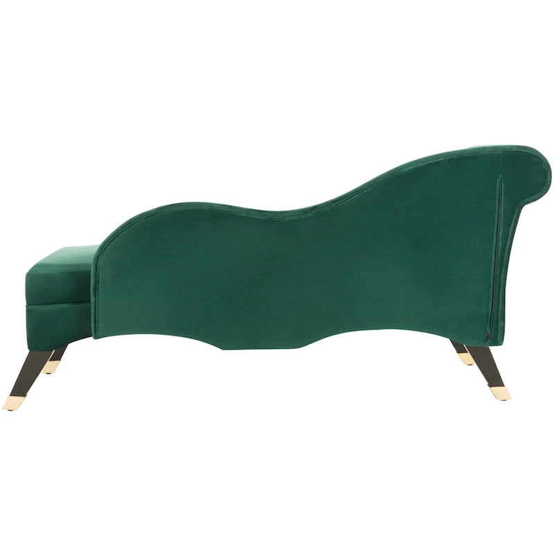 Chaise longue moderne du milieu du siècle avec coussin – 63 larg. x 28 prof. x 30 haut.