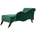 Chaise longue moderne du milieu du siècle avec coussin – 63 larg. x 28 prof. x 30 haut.